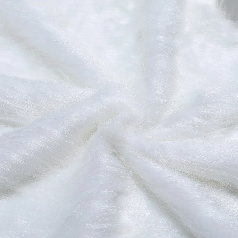 

Plush Polyester Fabric for Making Clothing Accessories White 1000x1600x1.5mm