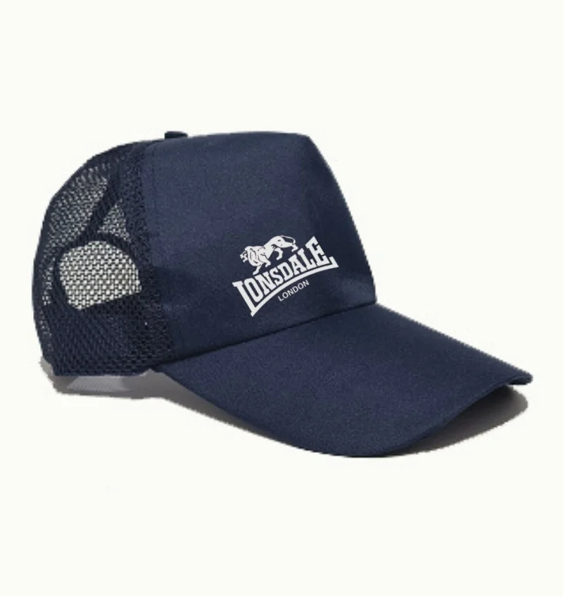 Polyester mesh hat spider running lion logo outdoor leisure sun protection hat breathable fashion temperament hot style