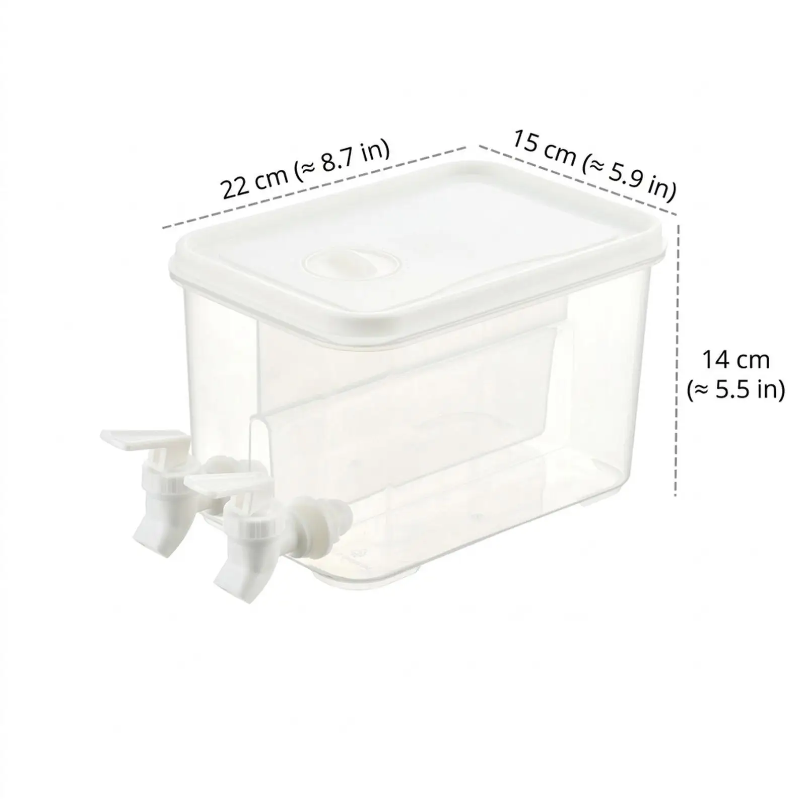 

Cold Kettle with Faucet, Iced Juice Barrel, Fridge Beverage Dispenser Container for Kitchen Travel