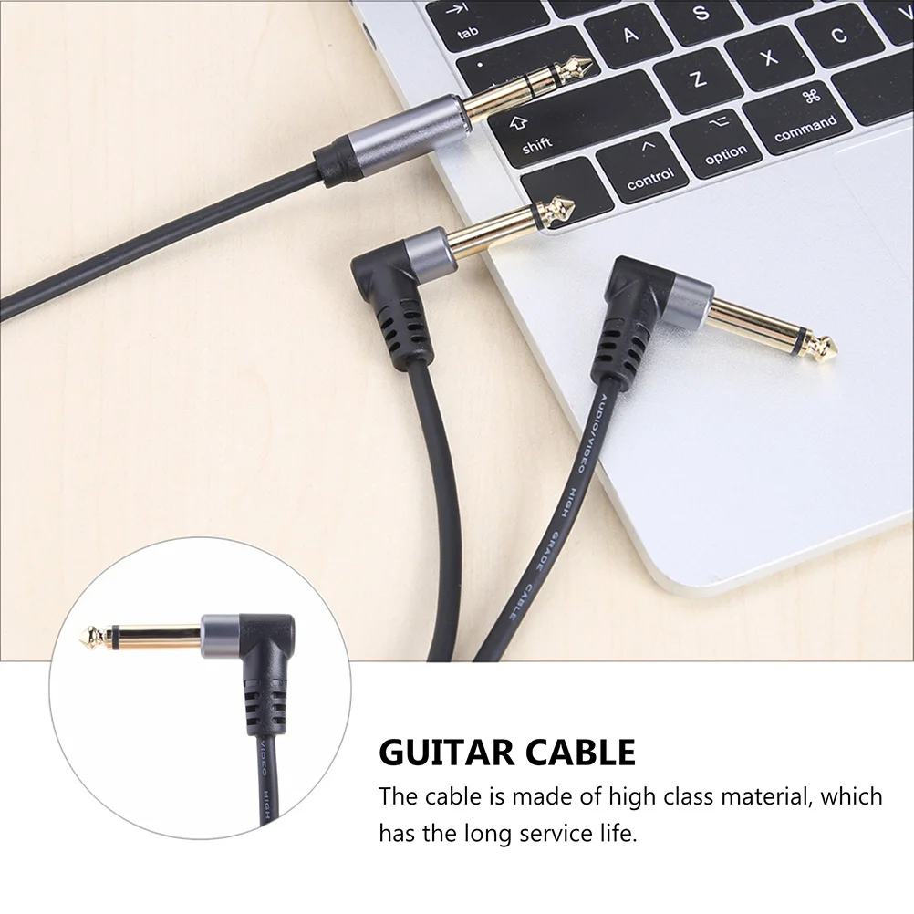 6.35 مللي متر ذكر إلى ذكر نقل الصوت 1.5 متر كابل أداة عالية الدقة لمرحلة الجيتار الكهربائي معدات الصوت المزدوج 6.5