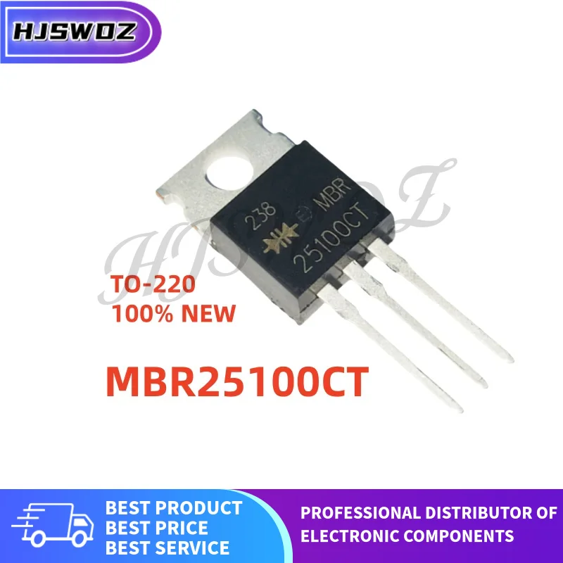 10PCS New MBR20150CT MBR30100CT MBR25100CT MBR20100CT MBR20200CT MBR10100CT MBR10200CT MBR10150CT TO-220