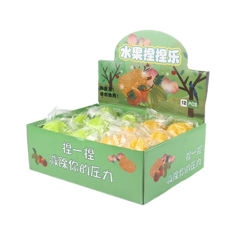 Decompression toy fruit kneading music simulation 3D prank Yangtao 3C decompression tool