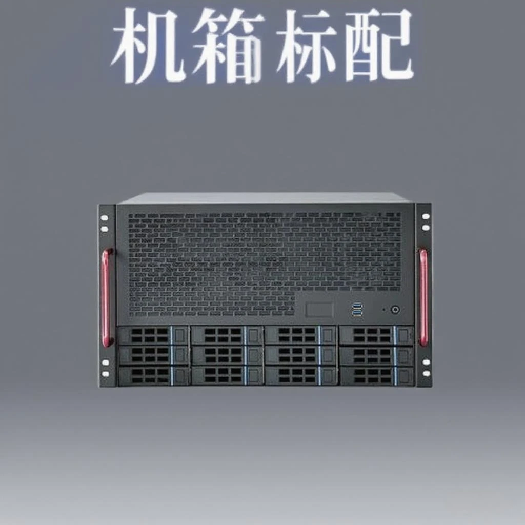 12-Bit NAS chassis with ATX main board and power 8 full-height PCIe slots,Applicable to enterprise AIO server chassis