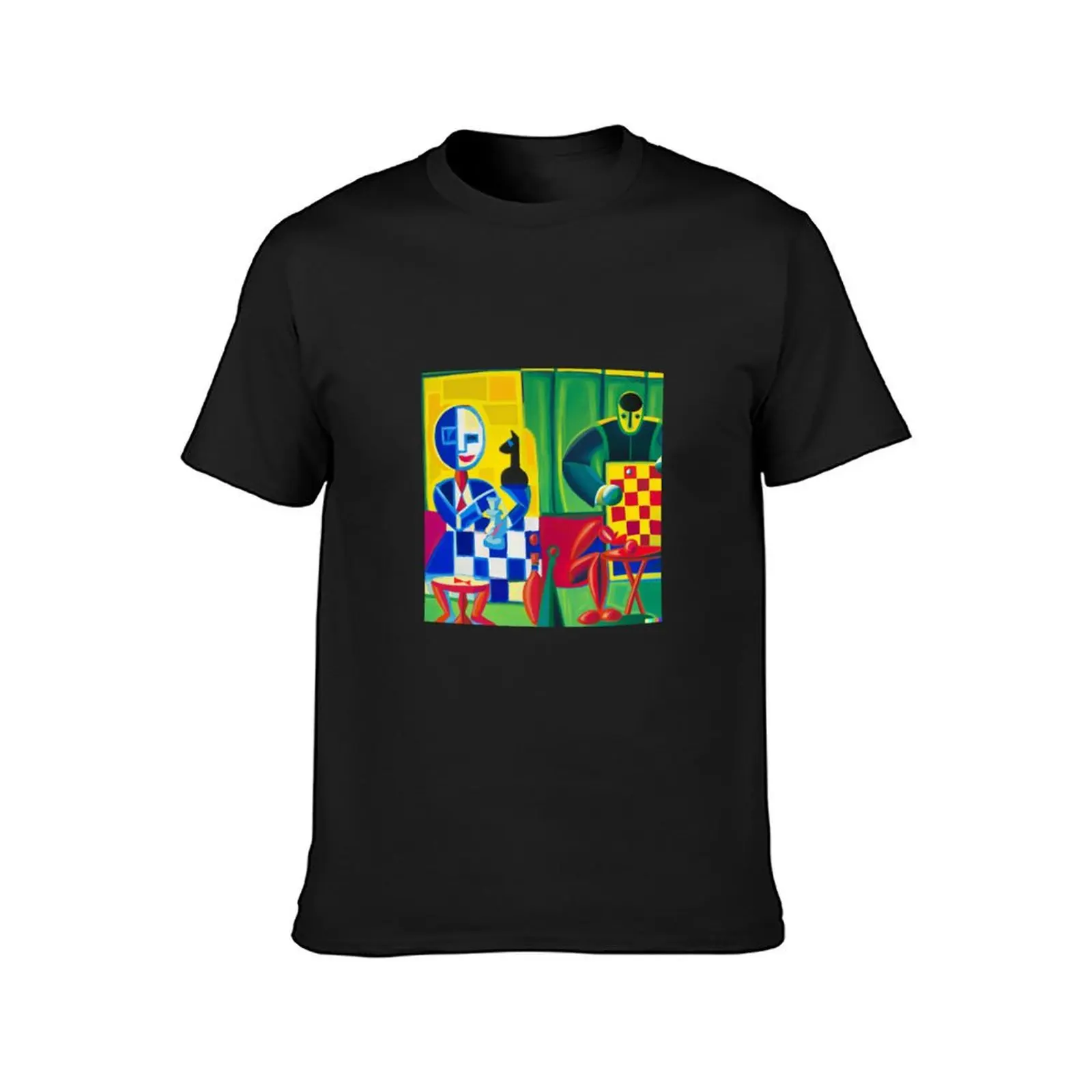 Matisse playing humanoid T-Shirt sublime customs design your own funnys Short sleeve tee mens big and tall t shirts