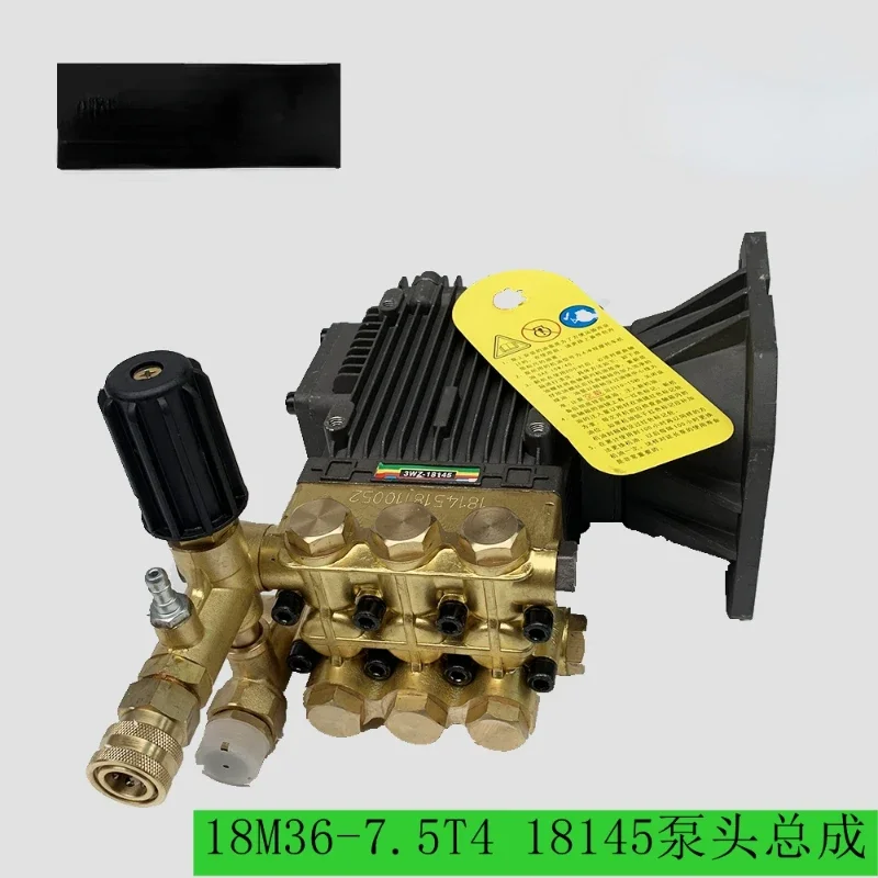 Hot Selling Lutian Luba washer 3WZ-1808C high pressure plunger pump 180Bar 17.7LPM car wash machine industrial 5.5KW