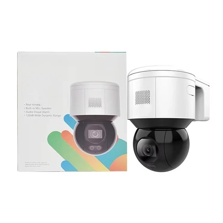 شبكة ثابتة ColorVu PT HIK DS-2DE2C400SCG-E بدقة 4 ميجابكسل مع ميكروفون ومكبر صوت مدمج