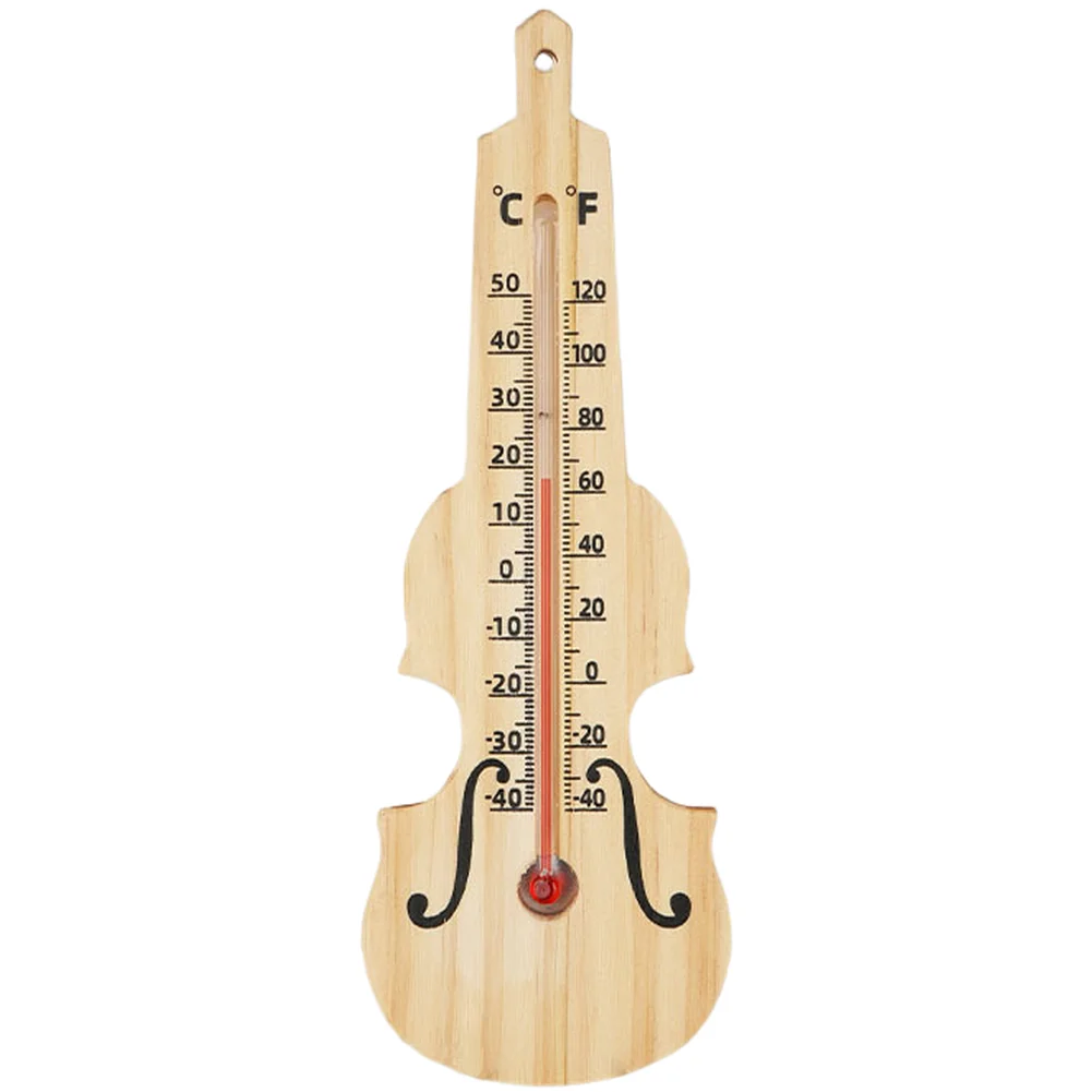 Dual Temperature Scale Thermometer for Indoor Outdoor Use Wall Mounted for Baby Room For Home Greenhouse Applications