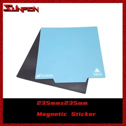 3D Printer Parts New Magnetic Bed Tape for Print Sticker 180/220/235/300/310mm Square Build Plate Tape Surface Flex Plate