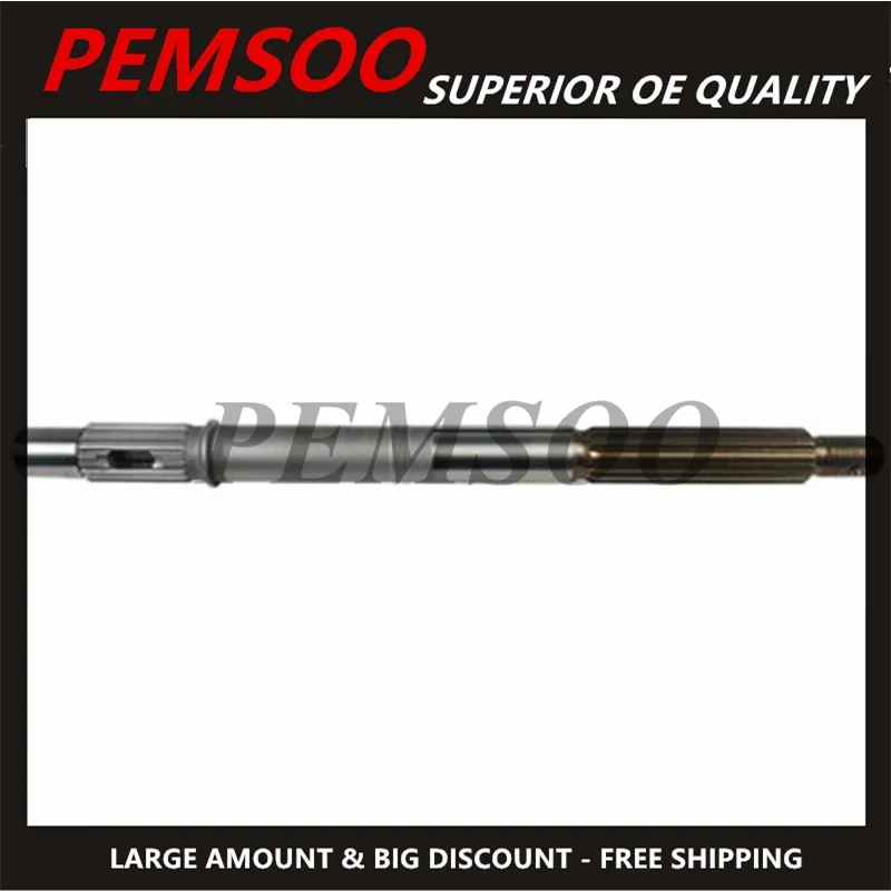 1PCS 66T-45611-00 Propeller Shaft for Yamaha 4 Stroke F25 F40 or 2 stroke 40HP Outboard Engine 66T4561100