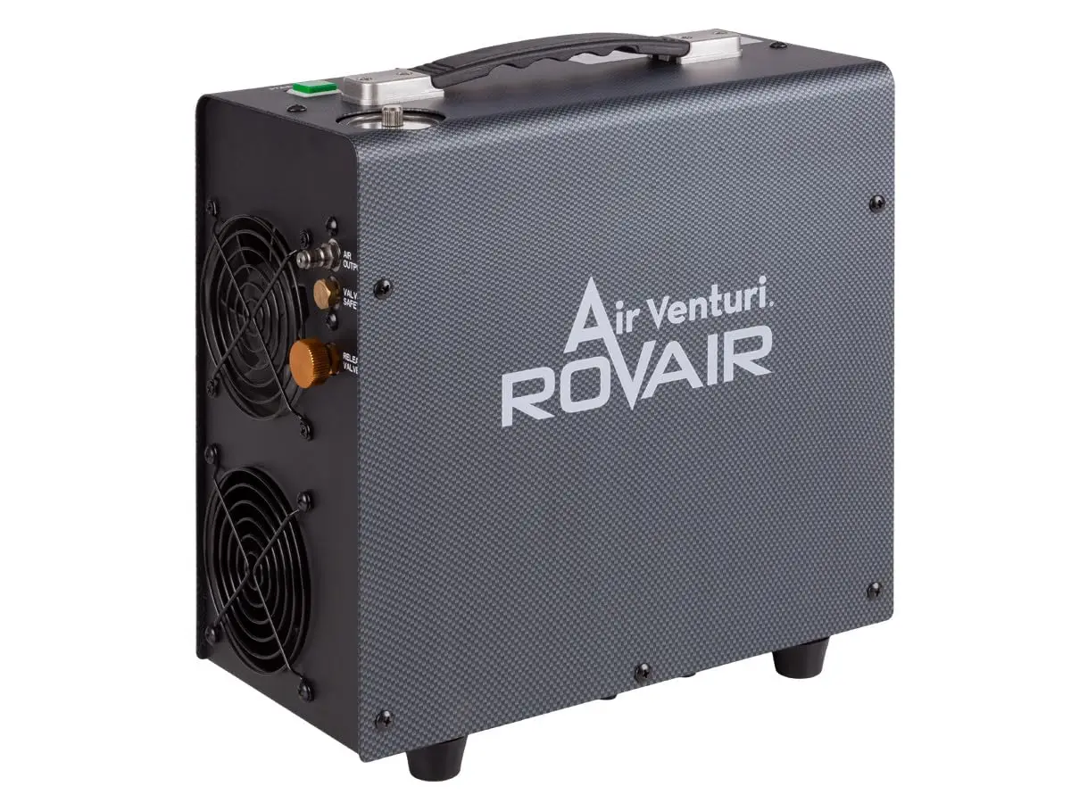 RovAir 4500 Portable Compressor 4500 PSI Portable PCP Compressor Adjustable Auto-shutoff Dual-fan Cooling System