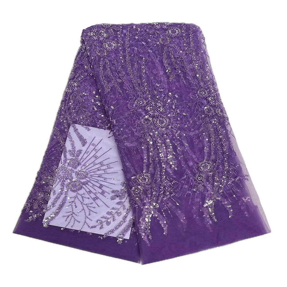 Рисунок 3 - Французская кружевная ткань с блестками