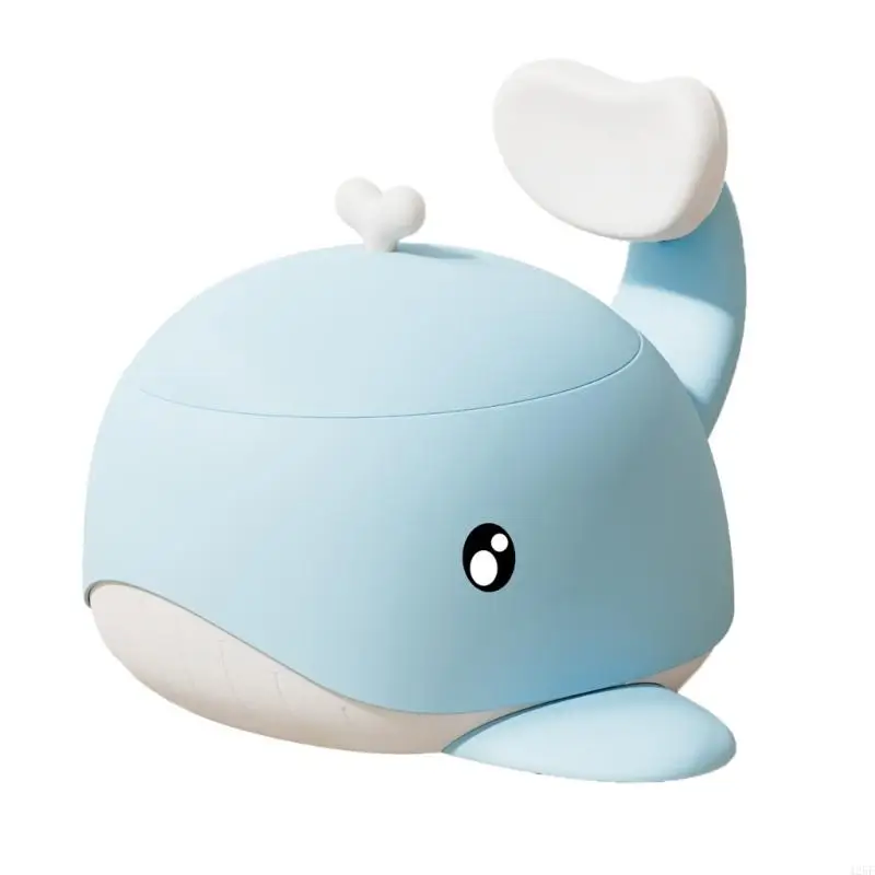Portable Whale Shaped Potty Trainer For Toddler Easy Cleaning Travel Toilet 425F