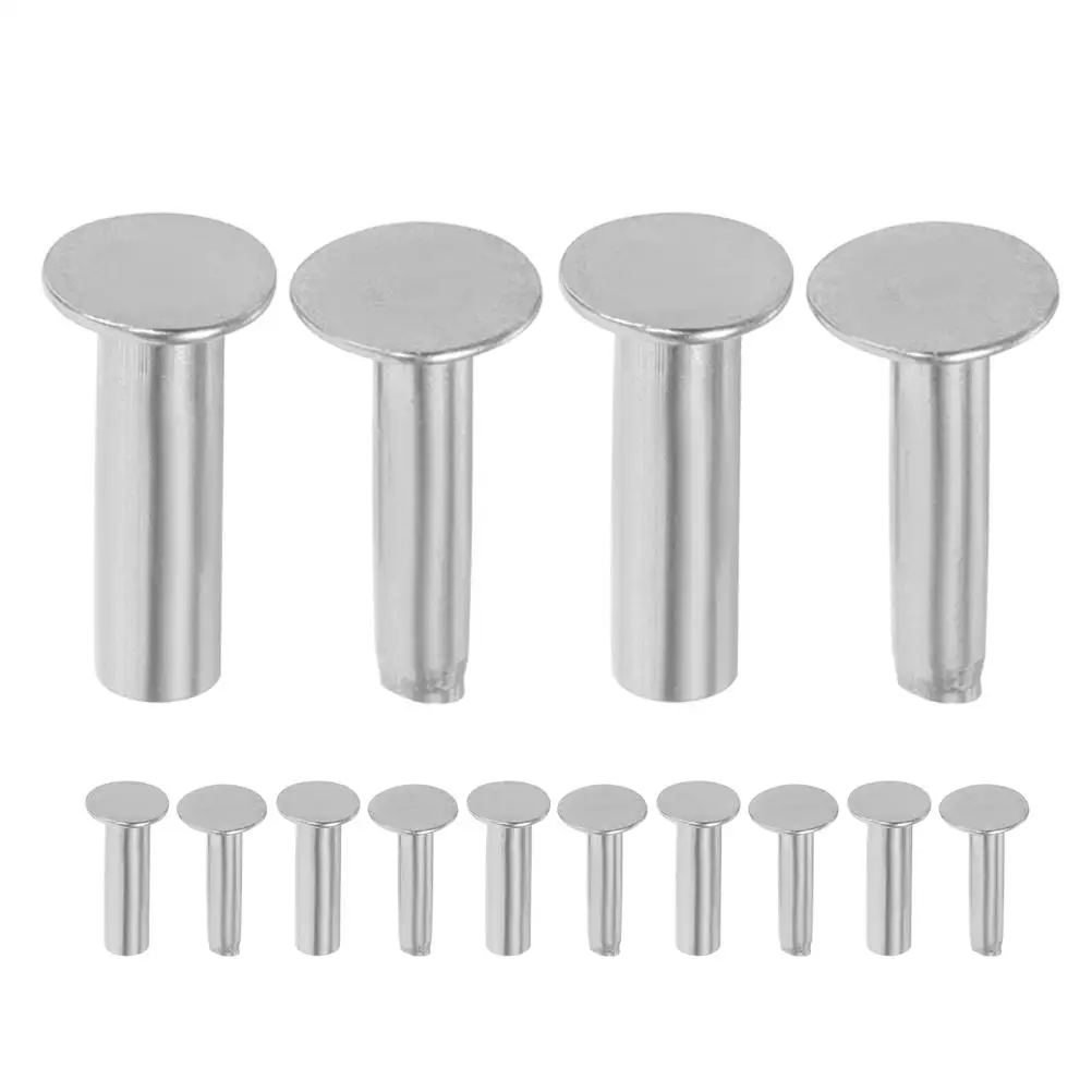 

7 Pairs Kitchen Knife Handle Screws Metal Rivet for Making Pins Stainless Steel Cutlery Rivets Cutlers