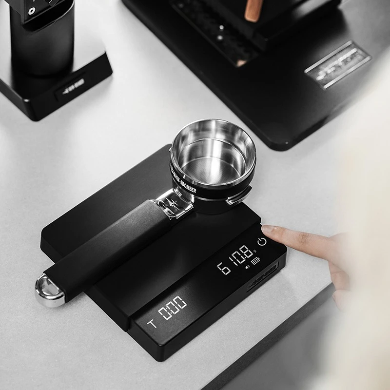 

MHW-3BOMBER Little Magic Cube 3.0 ProMax Coffee Electronic Scale Flow Monitoring Weighing Timing