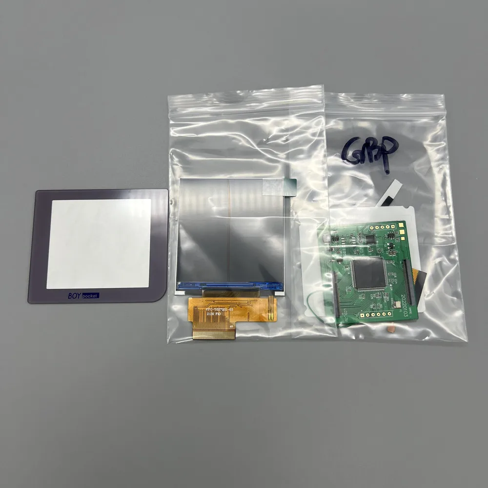 Nieuw GBP LCD-scherm. Eenvoudig te installeren 2,6 inch origineel formaat IPS LCD-scherm met hoge helderheid, geschikt voor Nintendo Gameboy Pocket