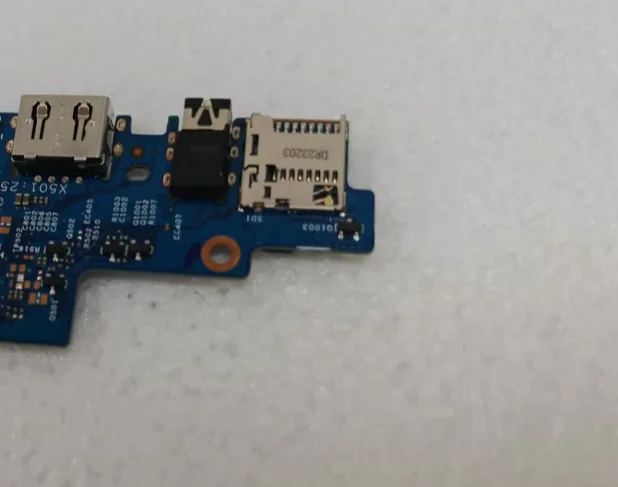 0MCCDH MCCDH جديد USB الصوت SD بطاقة قارئ RJ45 IO مجلس لخط العرض 3520 E3520