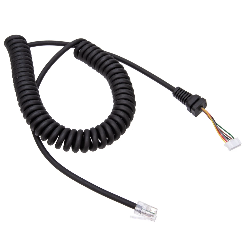 For FT-7800 FT-8800 FT-8900 FT-8900R Car Radio MH-42 MH-48 Speaker Mic Cable Cord Wire for Yaesu MH-48A6J MH-42B6J Microphone