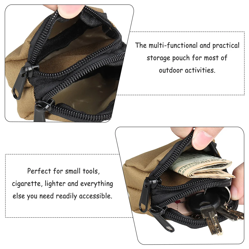 

Multifunction Tactical Fanny Pack Child 1000d Nylon Small Coin Purse Change Pouch