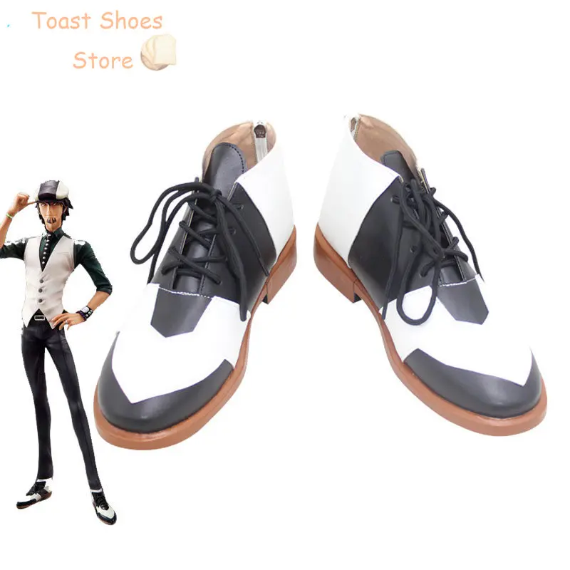 Kotetsu t. kaburagi cosplay schuhe anime tiger & bunny cosplay requisiten pu lederschuhe halloween karnevals stiefel kostüm prop