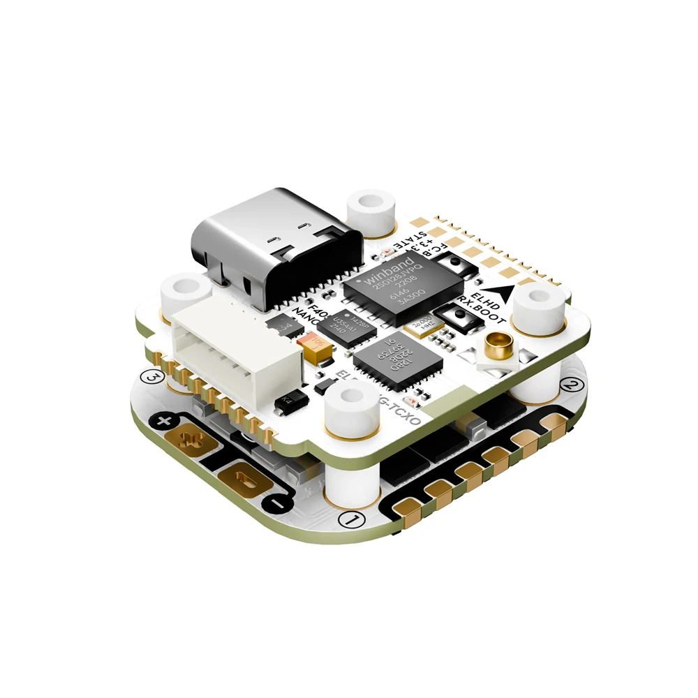 

Контроллер полета Flywoo GOKU Quad GN405 Nano HD V3 F4 16 мм * 16 мм с TXCO ELRS 2,4 г RX и 35A 2-4S ESC Stack для квадрокоптера