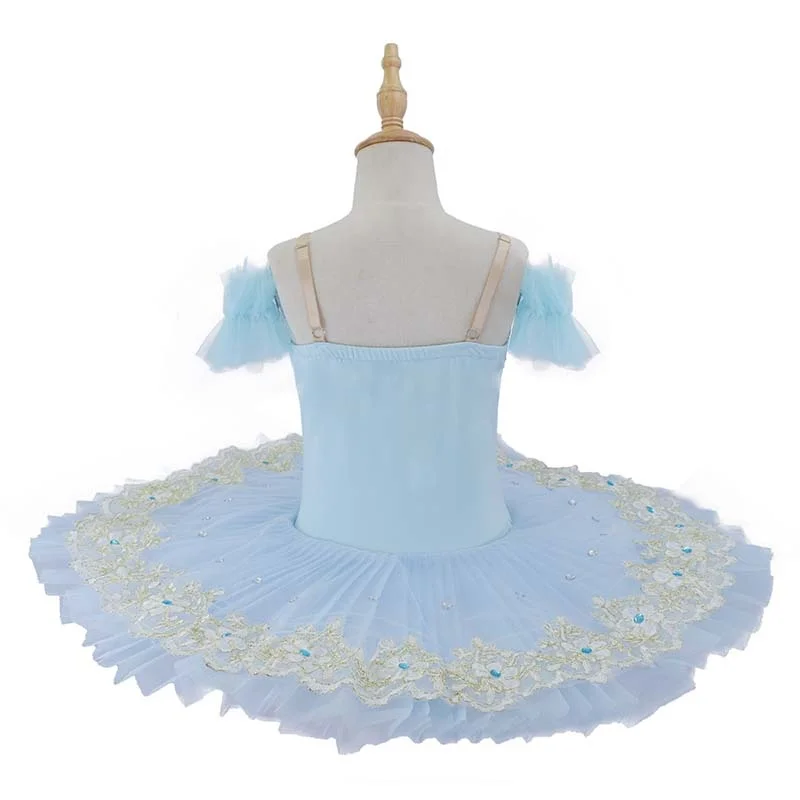 Children's Ballet Tutu Costumes little Swan dance Fluffy Gauze skirt suspenders female performance clothing