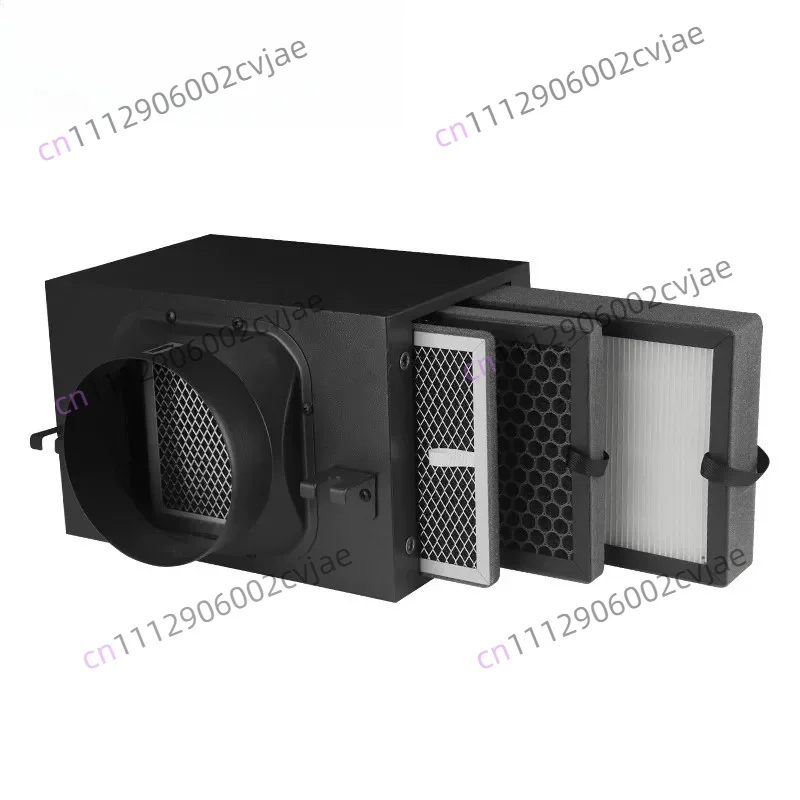 Duct Fan Air Primary Purification Box High Efficiency Filter Screen Deodorizer for Haze Dust Prevention