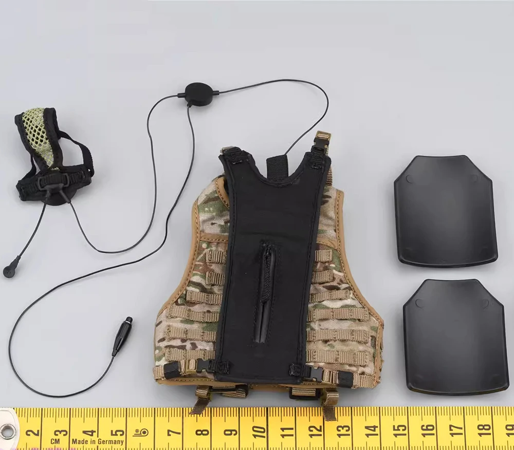 1/6 Soldierstory SS131 HK Soldier Doll Special Mission Unit Water Diver Hang Chest Vest Bag Communication For Scene Component - Image 3