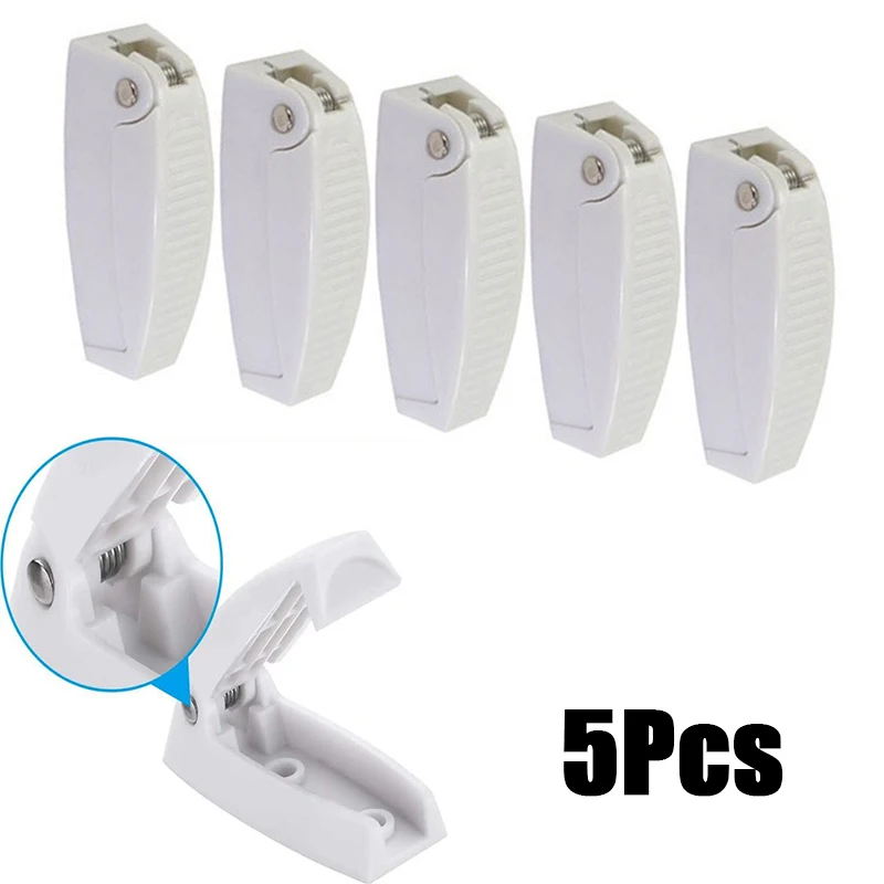 

1/5Pcs Trailer Latch Hook RV Door Catch Clips Camper Baggage Compartments ABS Door Suction Catch Holds Van Caravan Exterior