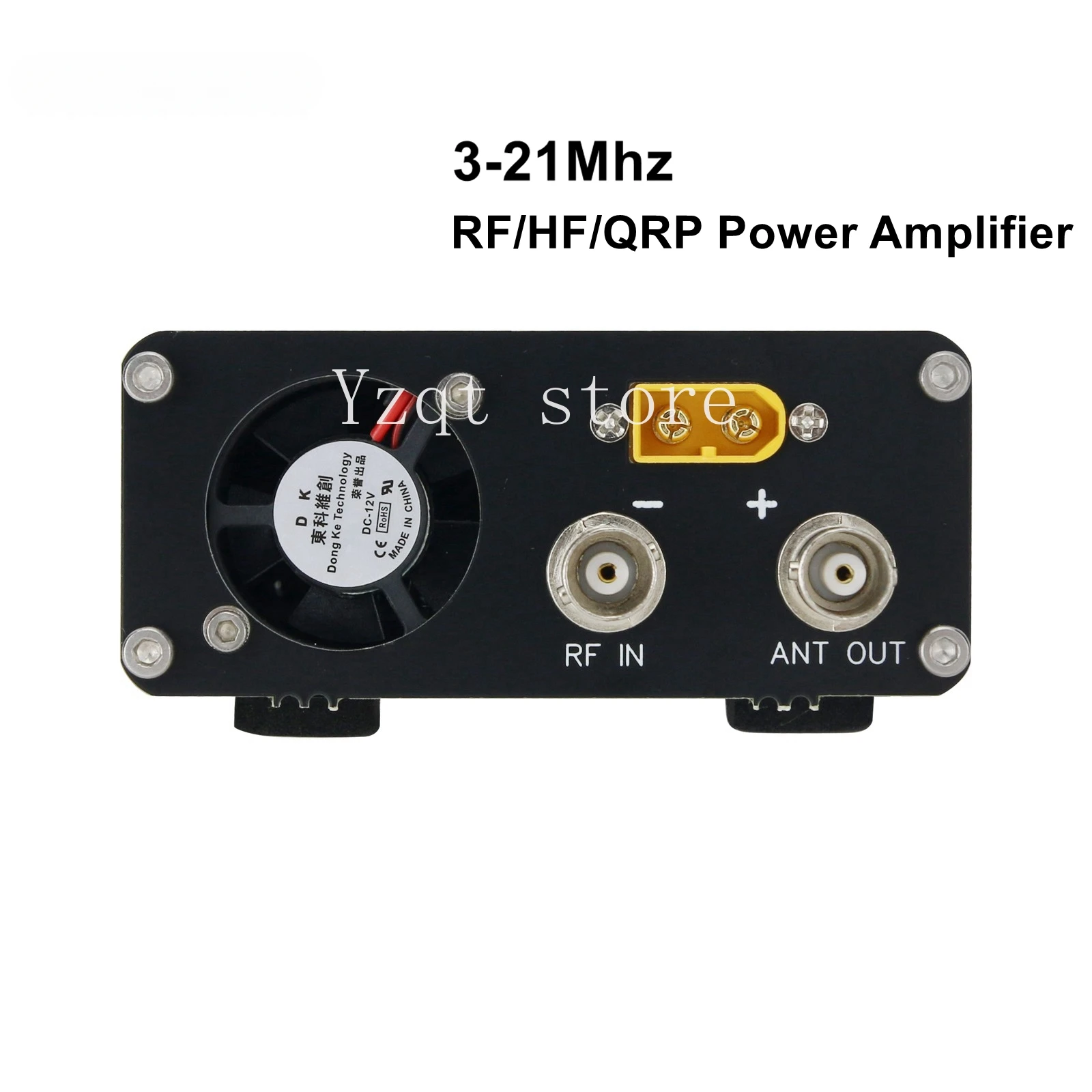 Wishcolor OGS-50W HF Power Amplifier 3-21Mhz RF Power Amplifier QRP Radio Power Amp