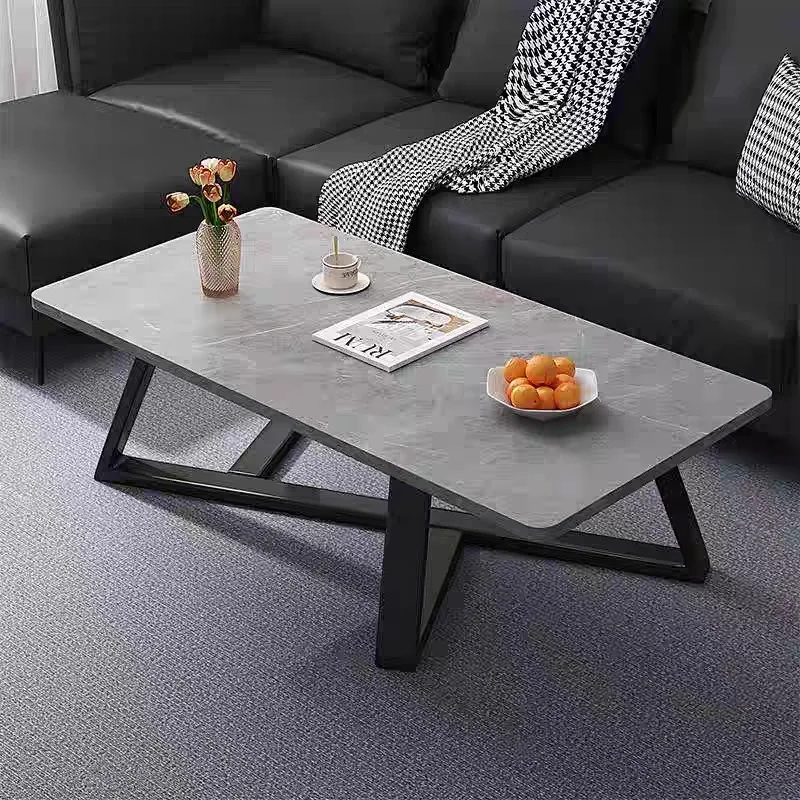 

Household modern balcony square meeting low table commercial small apartment simple living room coffee table