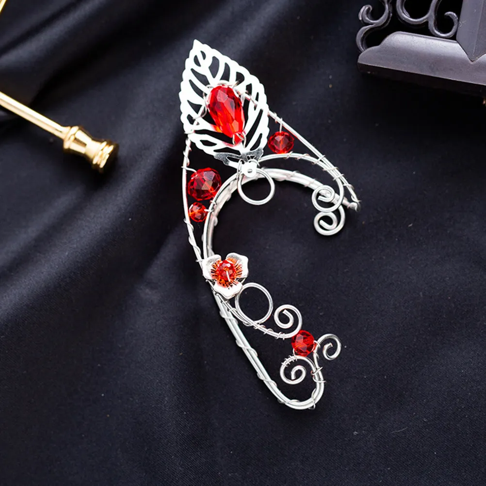 

Aluminum Ear Cuffs for Women Elf Wrap Earrings Clip On Fairy Jewelry 1 Pair Party Cosplay Gift