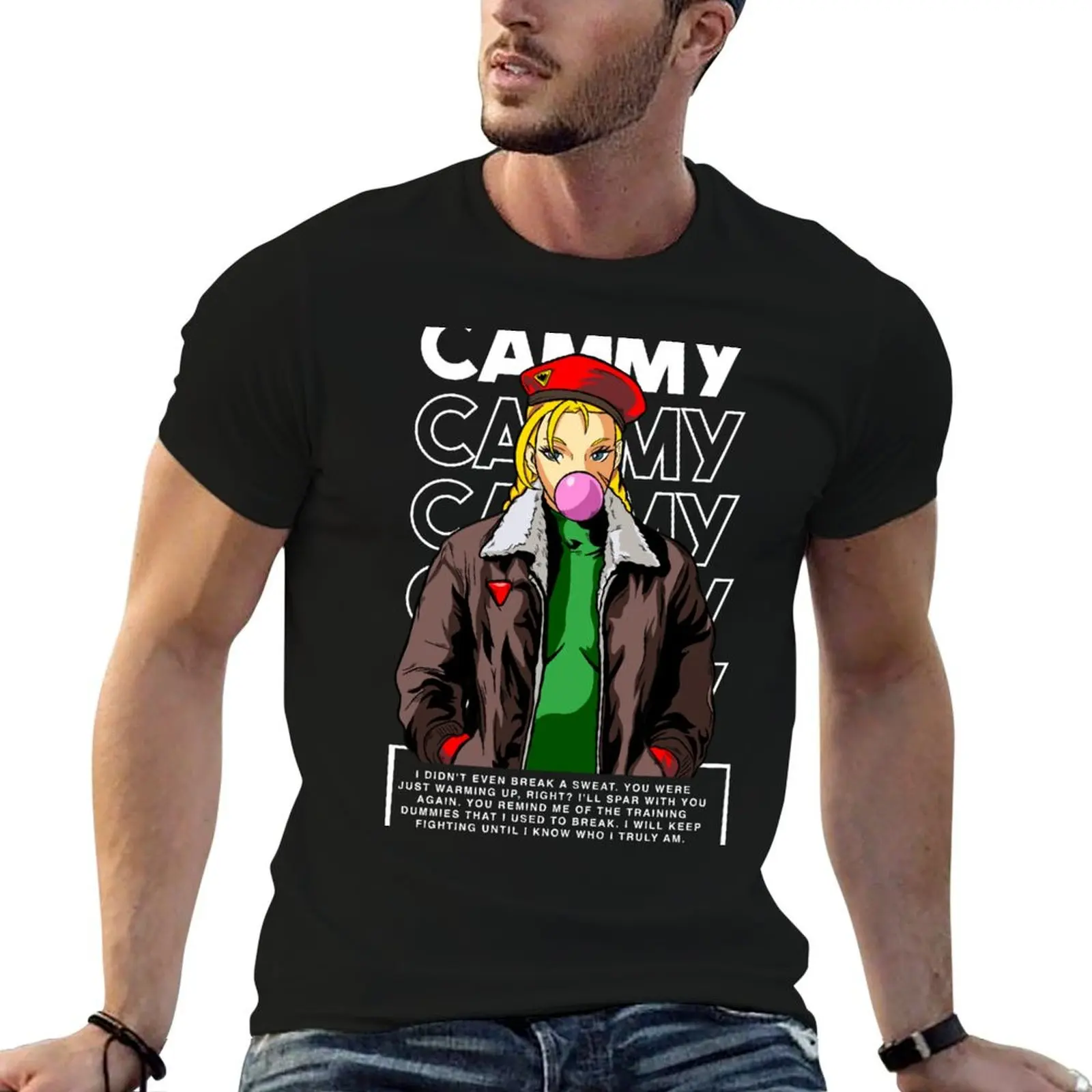 

Cammy T-Shirt man t shirt cotton high quality funny t shirts man T-Shirt