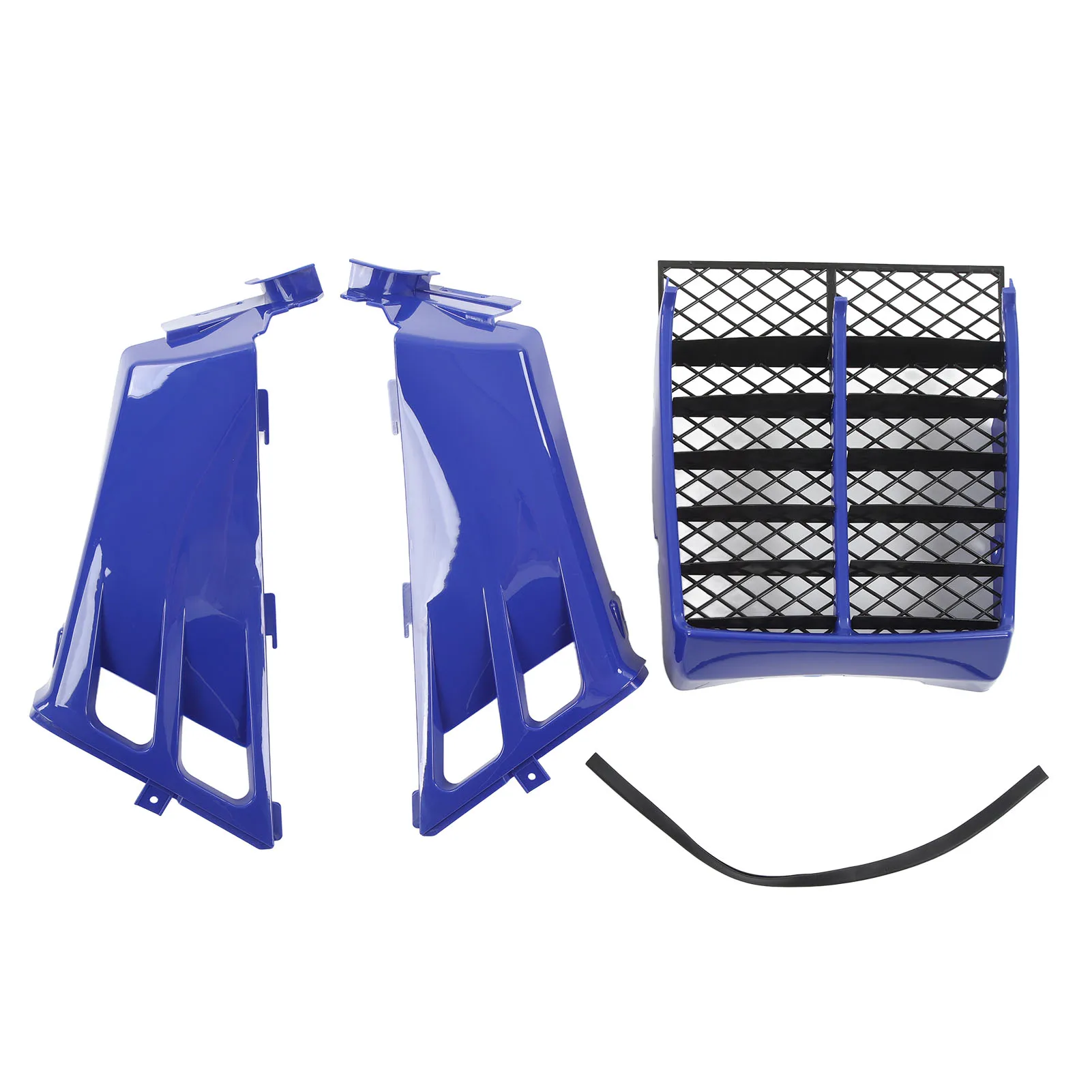 

Gas Tank Side Covers with Radiator Grill 2GU W2175 80 00 - Blue for Banshee 350 YFZ350/YFZ350LE
