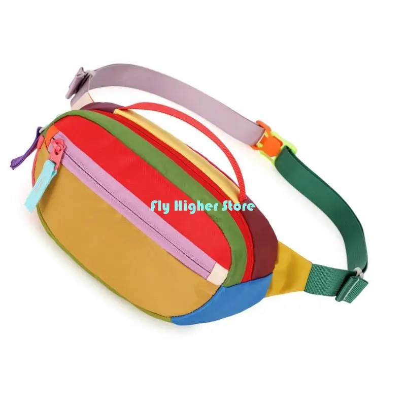 

Breathable Quick Dry Waist Bag Sports Waist Fabric Texture for Men Women Compact Design Trail Running Essential