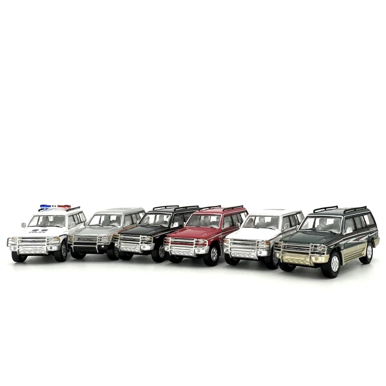 1:87 MC Pajero Plastic Model Car