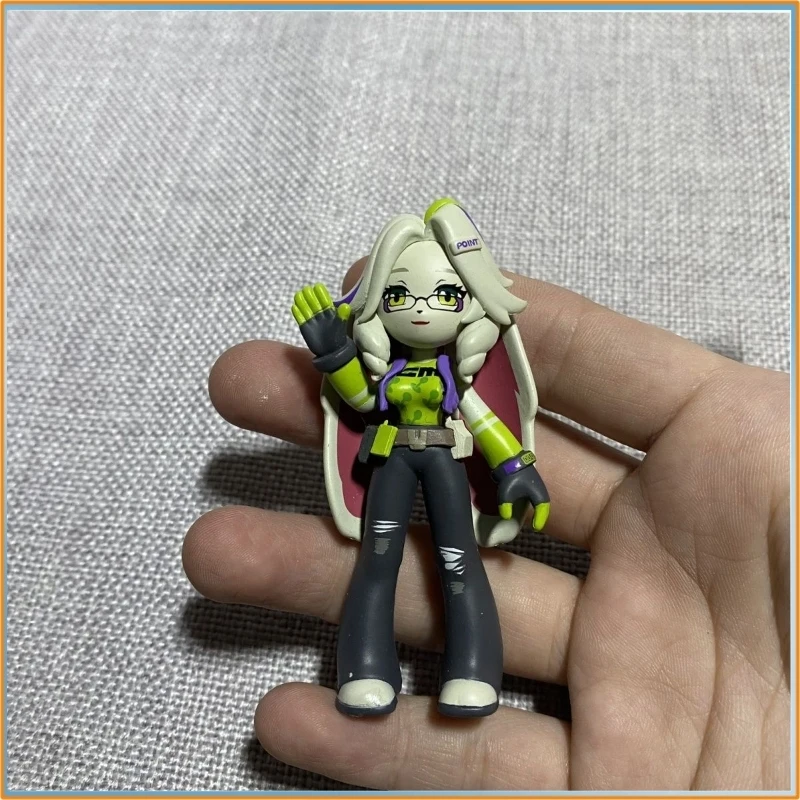 Zenless Zone Zero Zzz Fire & Ice Eous PVC-Figur – Bangboo Gk Shark Cloth Sammlerstück Desktop Ornament Modellspielzeug, ohne Box