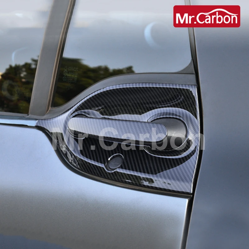 

Внешняя ручка двери автомобиля, декоративная полоса, внешнее украшение, защита двери, чаша, наклейка для Mercedes Smart Fortwo 453