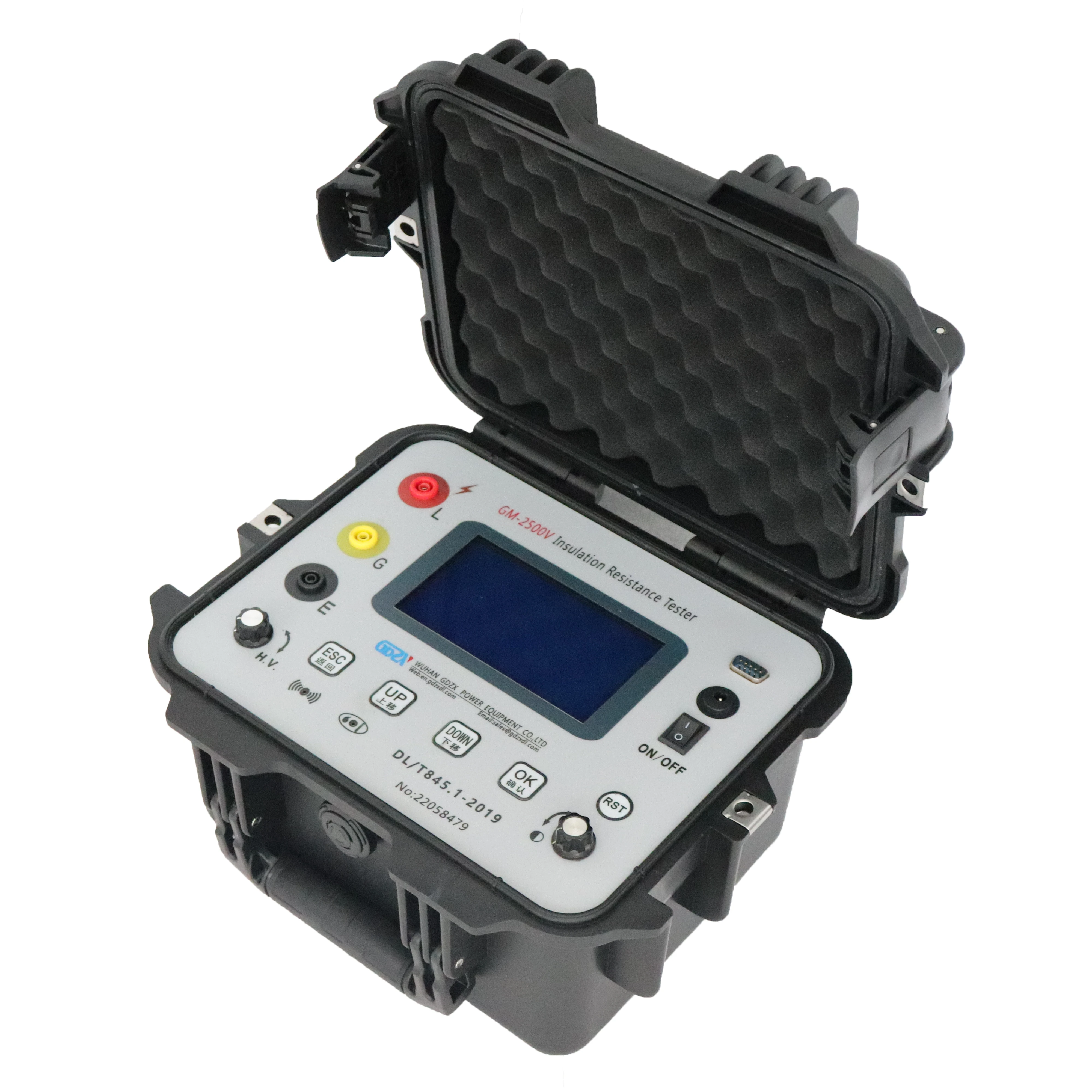 CE-gecertificeerde fabriek directe verkoop verstelbare hoogspanning digitale megohmmeter