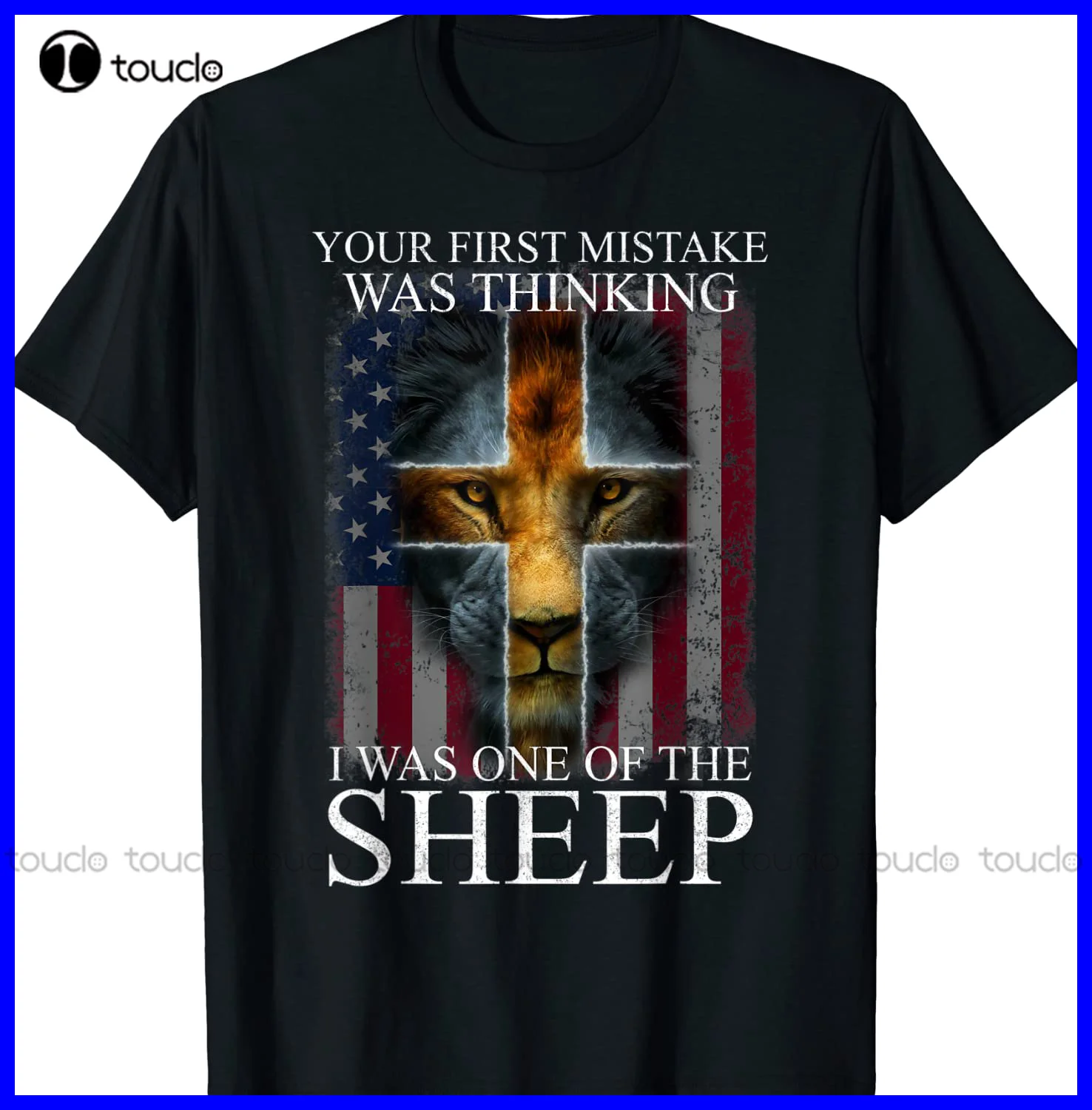 Lion Your First Mistake Was Thinking I Was One Of The Sheep T Shirt Graphic T Shirt Custom Aldult Teen Unisex Fashion Funny New