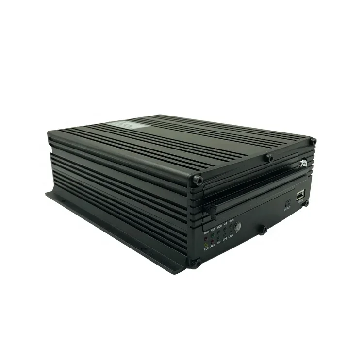 เครื่องบันทึกวิดีโอ 4 ช่อง H264 พร้อมซอฟต์แวร์ CMS ฟรี สำหรับรถโรงเรียน ระบบ DVR แบบเคลื่อนที่ รองรับความละเอียด 1080P AHD พร้อม 4G และ GPS