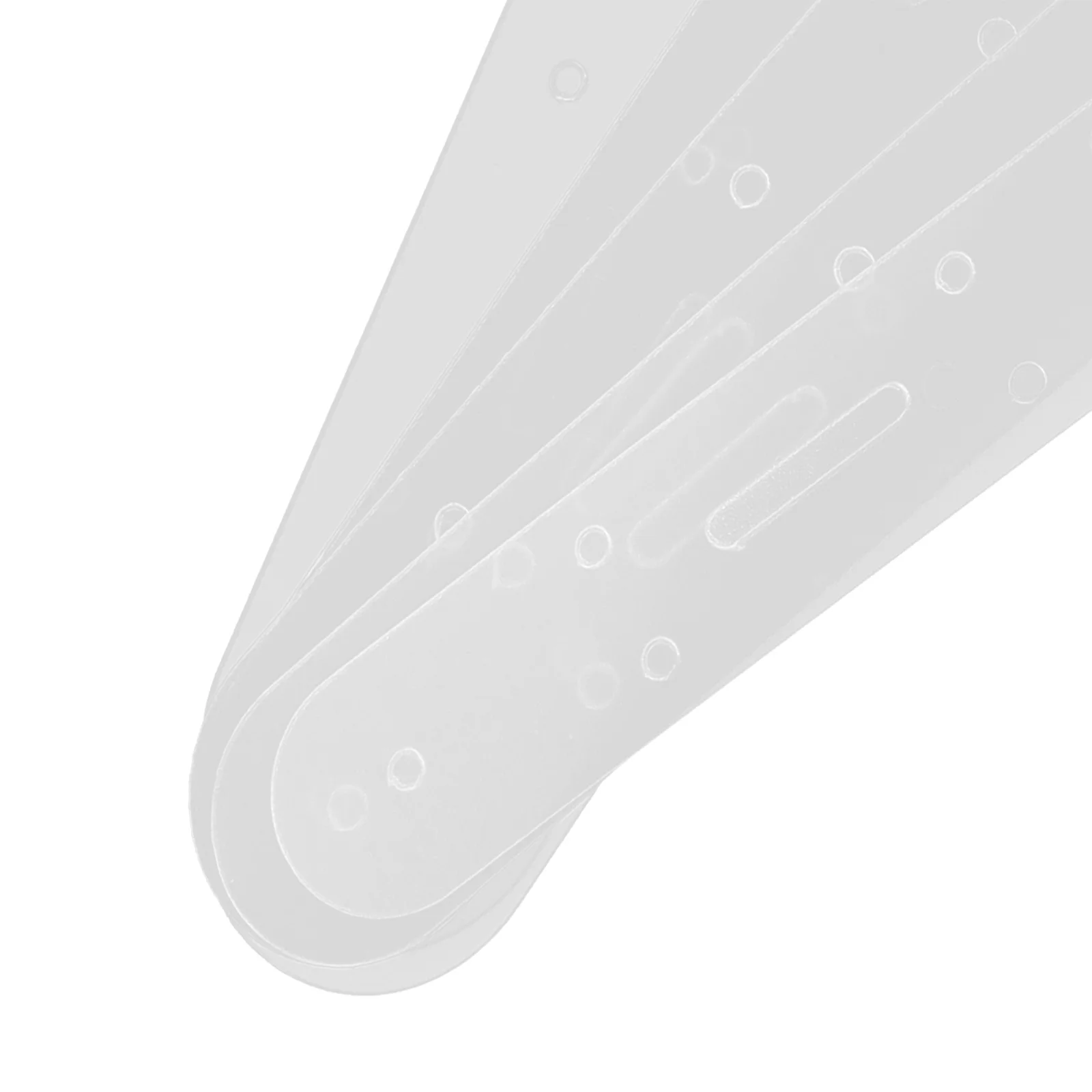 

5Pcs Belt Positioning Template Plastic Precision Hole Punching Tool for DIY Belt Making Craft Projects Leathercraft