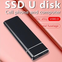 External Hard Drive 2TB Portable SSD 4TB External Solid State Drive USB 3.1/Type-C Hard Disk High-Speed Storage for PC/Mac/Phone