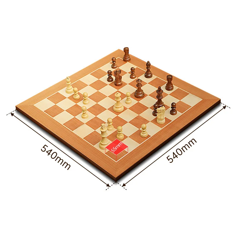 Large intelligent chess all-wood game electronic chessboard networking
