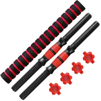 Threaded Dumbbell Handle Bar Extension Bar Set Adjustable Dumbbell Bars for Weight Lifting Home Gym Fitness Exercise weights bar