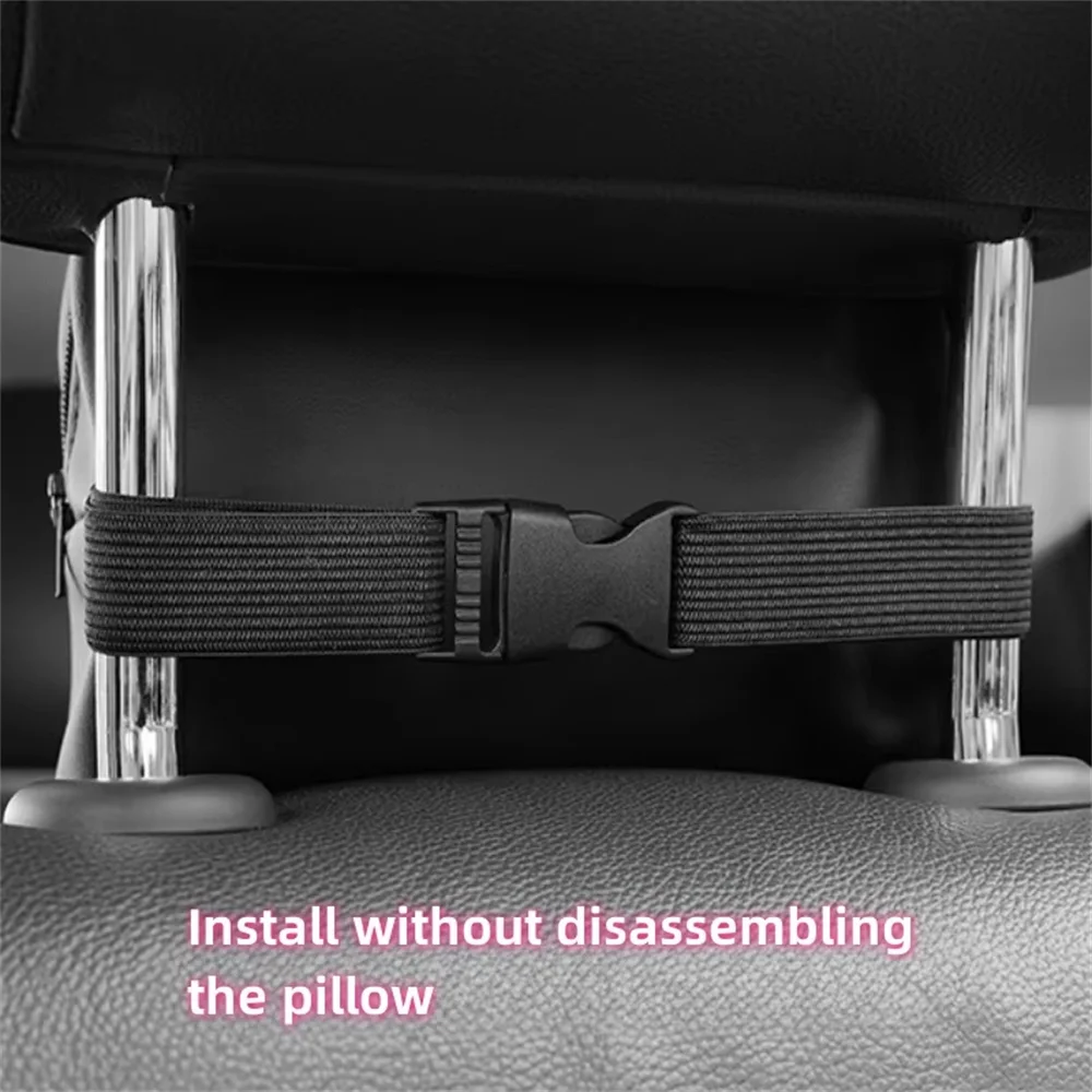 Car Tissue Box Holder Nappa Leather Car Center Console Armrest Napkin Box Sun Visor Backseat Tissue Case with Fix Strap