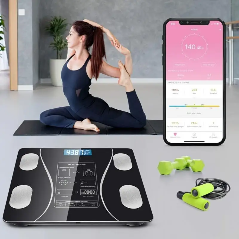 Smart Wireless Body Fat Scale 4