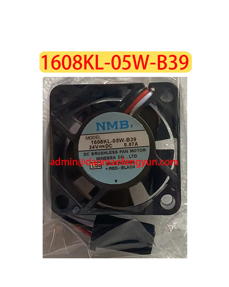 1608KL-05W-B39 Brand new Fan 24V DC 0.07A 1608KL 05W B39，Fast shipping