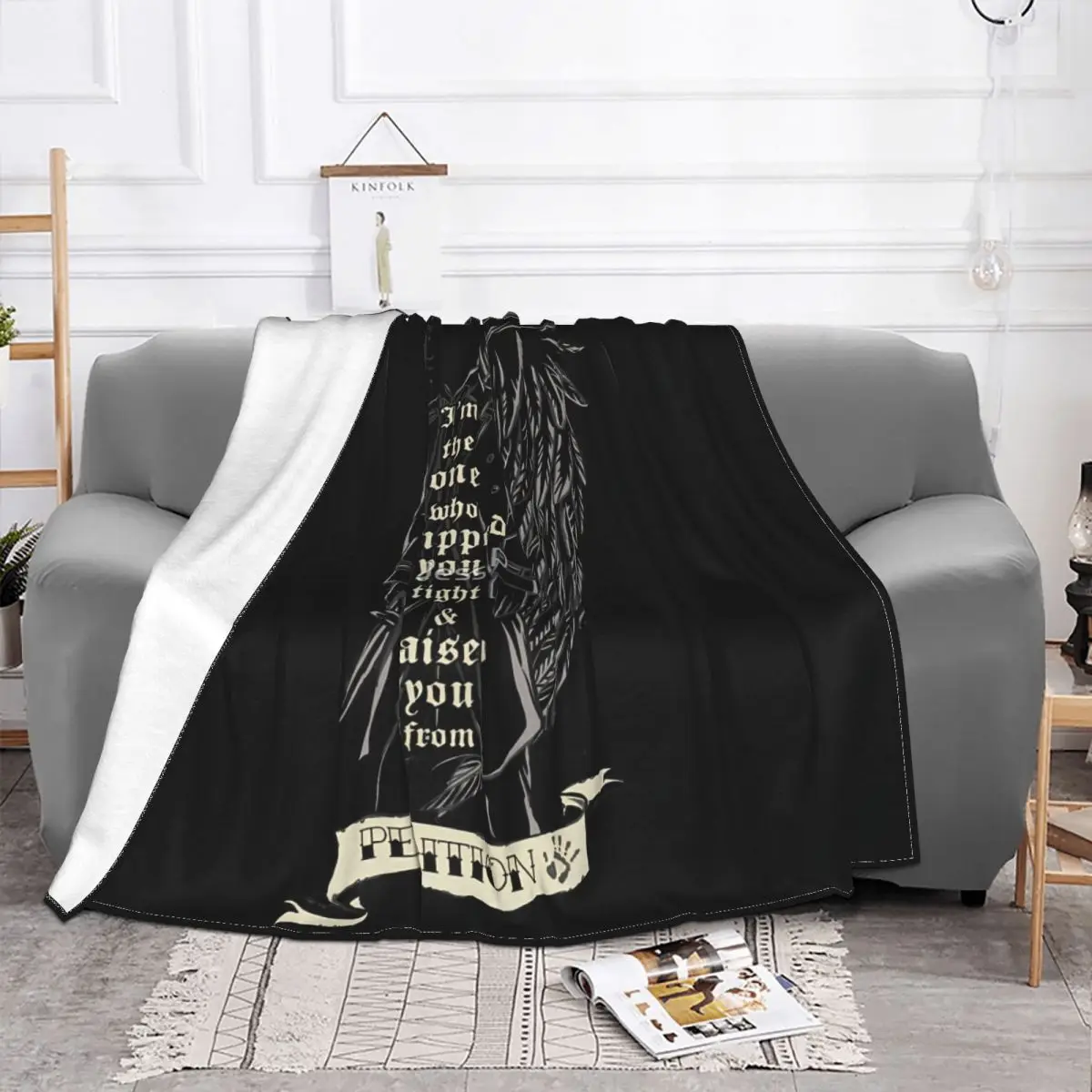 Perdition Blanket Supernatural Winchester Fleece Summer Breathable Lightweight Throw Blankets For home Bedspread