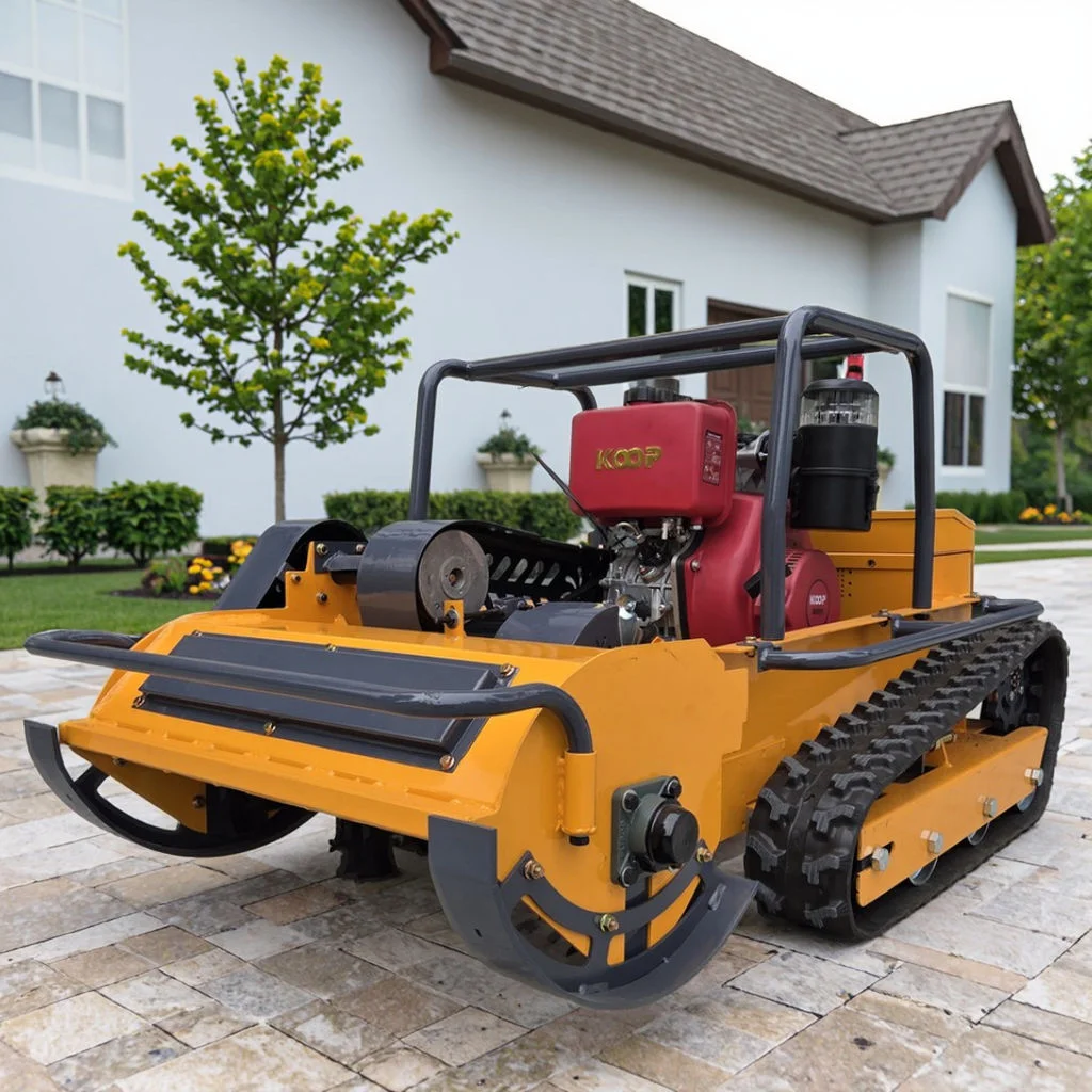 Hot selling model made in China 500mm800mm1000mm1200mmDiesel flail type intelligent remote control lawn mower