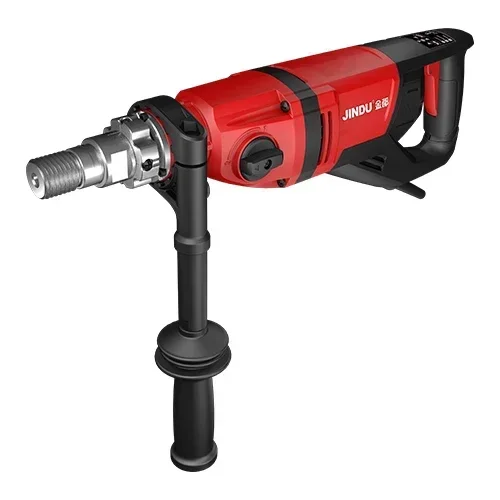 2000W Handheld Micro Percussion Concrete Core Drill Machine - Two Speeds with Level Indicator Light, Auto-stop Design